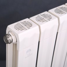 銅鋁80*70波浪散熱器